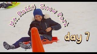 Japan Vlog  Mt. Rokkō Snow Park Kobe