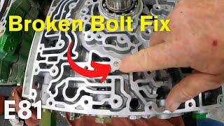 E81  How to Remove Broken Bolts that has Red Loctite