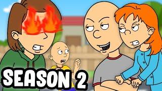 Classic Caillou And Rosie Gets Grounded Season 2