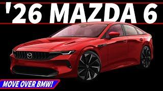 The Next-Gen Mazda6 is TARGETING Benz BMW  Heres the latest from Japan...