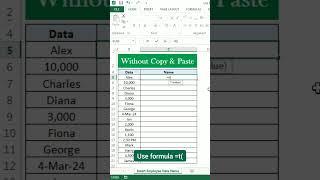 Power of t-Value Formula  Without Copy & Paste Function In Excel  #formulas #msexceltricks