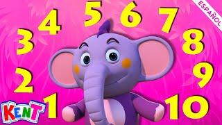 Aprender Numeros  Canciones Infantiles  Kent el Elefante