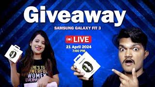 Samsung Galaxy Fit 3 Giveaway Live stream *join fast*