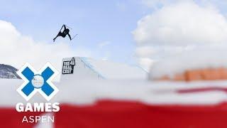 Men’s Ski Slopestyle FULL BROADCAST  X Games Aspen 2018