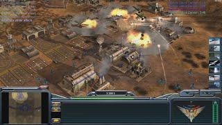 USA Air Force $10k - Command & Conquer Generals Zero Hour - 4 vs 4 HARD Gameplay