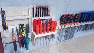 Atölye El Aletleri Düzenleyici Panosu  Kendin Yap  Workshop Hand Tools Organizer Board DIY