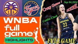 Los Angeles Sparks Vs Indiana Fever FULL GAME Today Sep 42024 WNBA 2024 Season  Caitlin Clark.