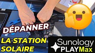 Dépanner la station solaire Play Max Sunology et remplacer le connecteur MC4 diode anti retour