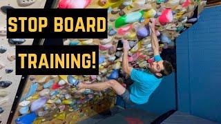 Board climbing is KILLING your outdoor climbing