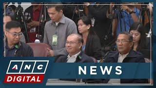 LOOK Former Police Chiefs Albayalde Acorda Jr. attend House Quadcom probe  ANC