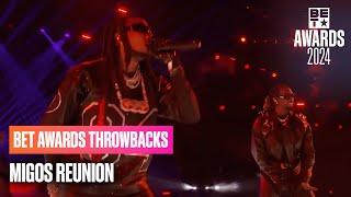 #BETAwardsThrowbacks  Migos Reunion Brought Us To Tears Honoring Takeoff & Singing Bad and Boujee