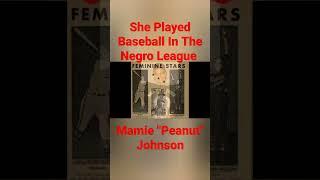 A Woman Played In The Negro League