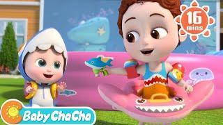 Join the Baby Shark Family  Baby Shark Cartoon Song + More Baby ChaCha Nursery Rhymes & Kids Songs