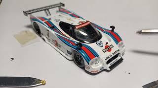 Disassembly and Repair of Spark Models Lancia LC2 143rd Scale Model