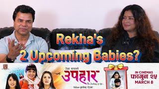 Rekhas 2 Upcoming Babies? II उपहार किन हरेक नेपाली ले हेर्नै पर्ने? II Hot Talk with Farooq Kaiser