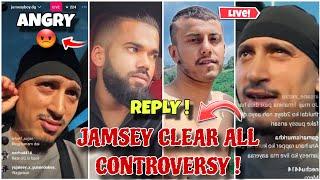 JAMSEY LIVE ABOUT NAWAJ ANSARI & DISS  ANGRY WITH REACTION CHANNEL  REPLY TO SUNAMI  NO MORE DISS