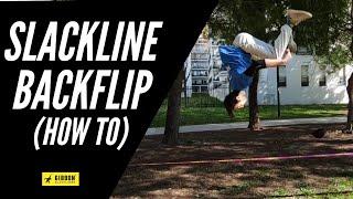 LEARN HOW TO BACKFLIP ON A SLACKLINE