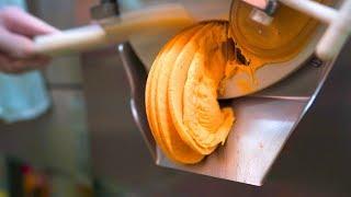 How to make gelato by Italian gelato maker Eddi from Kyoto Caffellatte