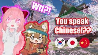 Polyglot SHOCKS people in VRChat by speaking their native language