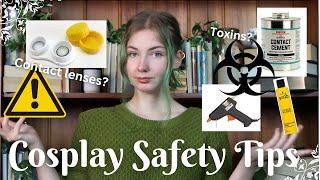 Cosplay Safety Tips  Contact lenses Cons Crafting & more