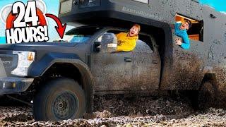 MEGA TRUCK Overnight Roadtrip Survival Challenge