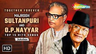 Best of Majrooh Sultanpuri & O.P.Nayyar  Superhit Bollywood Old Hindi Songs  Video Jukebox