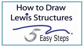 How to Draw Lewis Structures Five Easy Steps