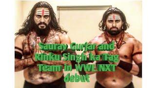 Saurav Gurjar and Rinku Singh ka WWE NXT Tag Team debut Team Namaste