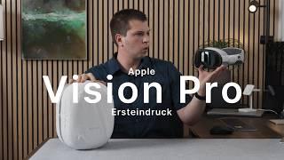 Das habe ich nicht erwartet Apple Vision Pro Unboxing Einrichtung und erster Eindruck