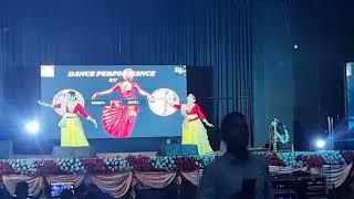 D N De HMCH PULSE 2K23  dance performance by Smita Bhowmick and Rishita Ghosh of 4th BHMS