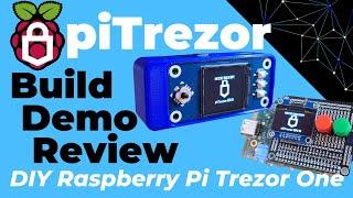 DIY Trezor One - piTrezor Raspberry Pi Based Crypto Hardware Wallet + Using SeedSigner Hardware