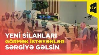 Azərbaycan istehsalı silahlar ilk dəfə nümayiş etdirilir