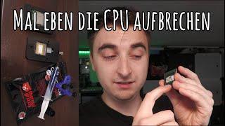 Delid Erstes Mal eine i7 CPU geköpft +Flüssigmetall oder WLP auftragen