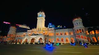 E-scooters and electric bikes at Dataran Merdeka Square