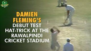 Damien Flemings Debut Test Hat-Trick At The Rawalpindi Cricket Stadium  PCB  MA2U