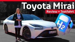 Toyota Mirai 2021 - Review Testfahrt & Tanken  Wasserstoffauto