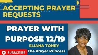 Prayer with Purpose Tuesday 1219