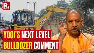 Yogi Adityanath Steamrolls With Bulldozer With Brains Comment Against Akhilesh Yadav