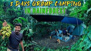 3 Days Group Camping in the Most Dangerous Rainforest Forest Of India  Part 1