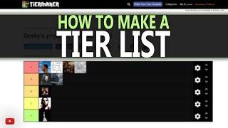 How To Make A Tier List  Create A Custom Tier List