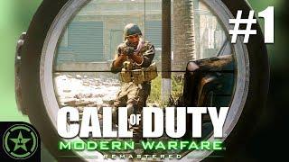 Sniped and Stabbed - Call Of Duty 4 Modern Warfare Remastered - CoD Week #1  Lets Play