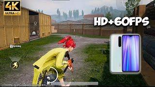 REDMI NOTE 8 PRO PUBG TEST  IN 2023 BEST 60 FPS  4K  GAMEPLAY  PUBG MOBILE NOOR GAMING