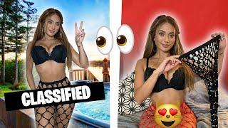 SUPER Revealing Fishnet Lingerie Try on haul