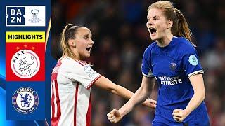 HIGHLIGHTS  Ajax vs. Chelsea UEFA Womens Champions League 2023-24 Quarter-final First Leg