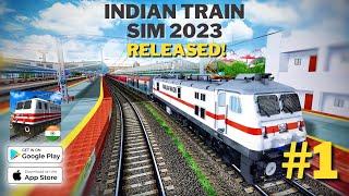 Indian Train Sim 2023 - Gameplay Walkthrough Android iOS  #jerryisgaming #1