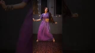 Beautiful Bhabhi Dancing in Purple Saree #saree #dancing #beautiful #reels #shortvideo #tiktok #desi