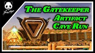 How To Get The Artifact of The Gatekeeper - Scorched Earth Caves  ARK Survival Ascended