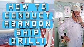ABANDONSHIP DRILL l EMERGENCY PROCEDURE l HOW TO ABANDON THE SHIP
