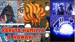  El MINI KURAMA Renació en HIMAWARI  BORUTO No CONTROLA su KARMA  BORUTO Two Blue Vortex Manga 89