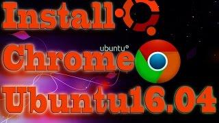 how to install google chrome on ubuntu 16.04